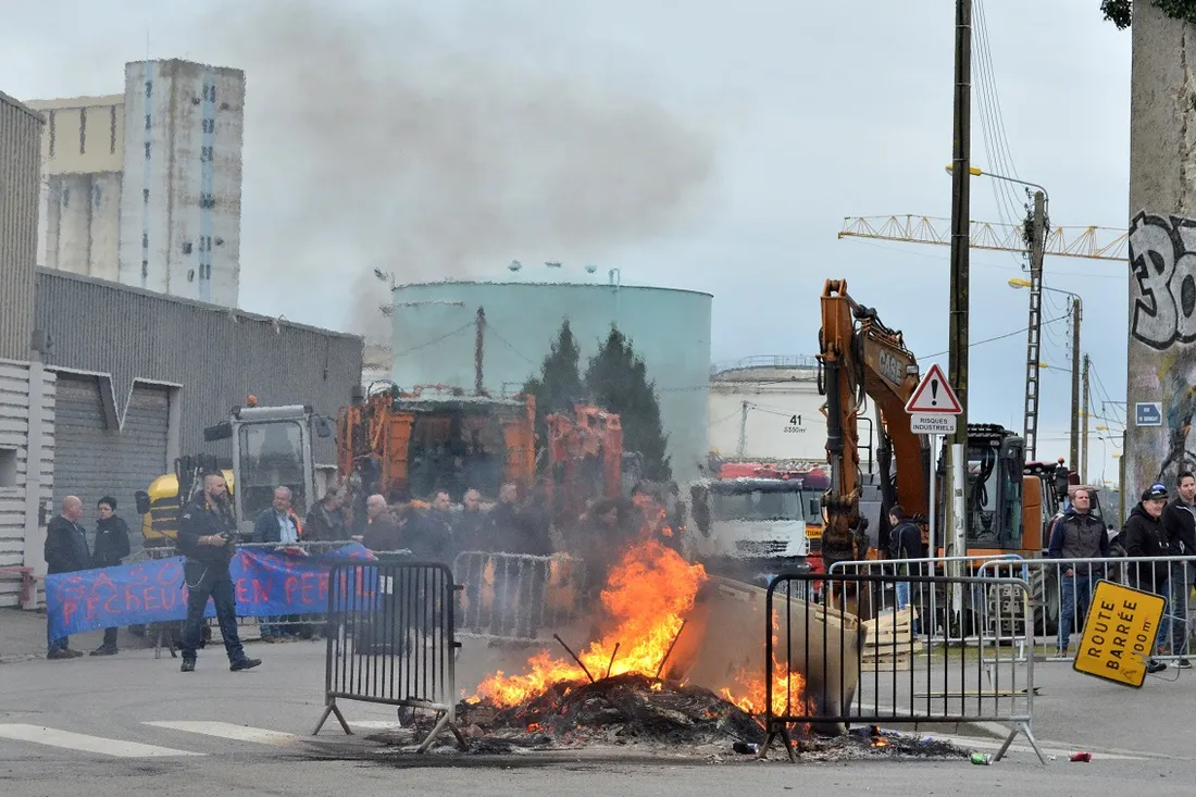 Le dépôt pétrolier de Lorient